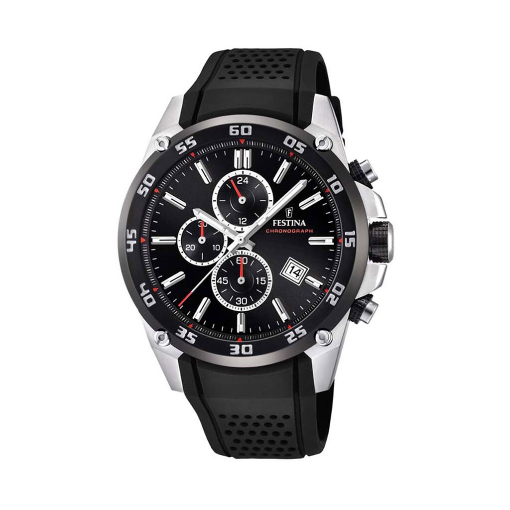 Montre Festina The Originals Noir - Montres Homme | Histoire d’Or