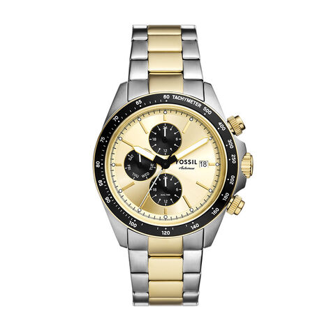 Montre Fossil Autocross Dor&eacute; - Montres Homme | Histoire d&rsquo;Or
