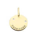 Pendentif Or Jaune Astraea Oxyde De Zirconium - Pendentifs Zodiaque Femme | Histoire d&rsquo;Or