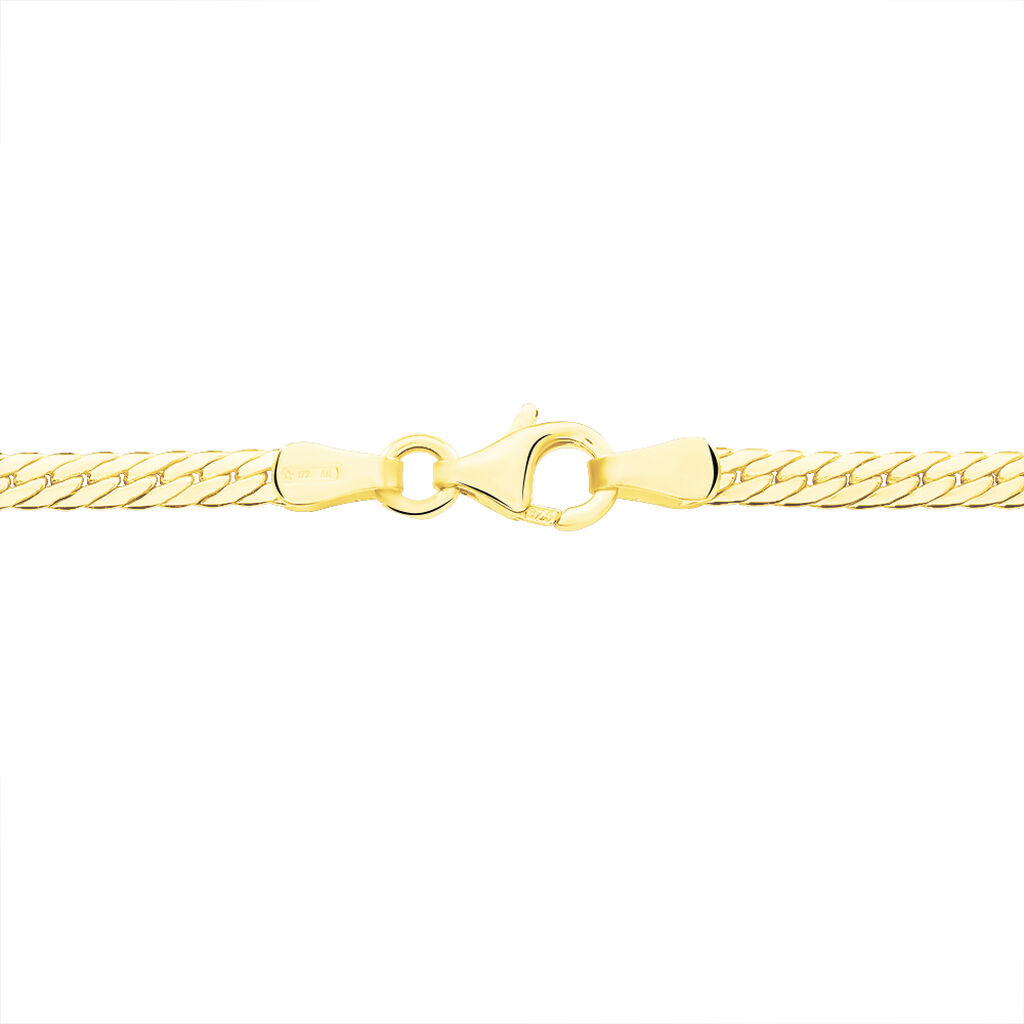 Collier Doline Maille Anglaise Or Jaune - Chaines Femme | Histoire d&rsquo;Or