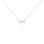 Collier Argent Blanc Olie - Colliers fantaisie Femme | Histoire d&rsquo;Or