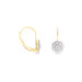 Boucles D'oreilles Pendantes Veronick Or Jaune Diamant - Boucles d'oreilles pendantes Femme | Histoire d’Or