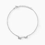 Bracelet Thecla Argent Blanc Oxyde De Zirconium - Bracelets Femme | Histoire d&rsquo;Or