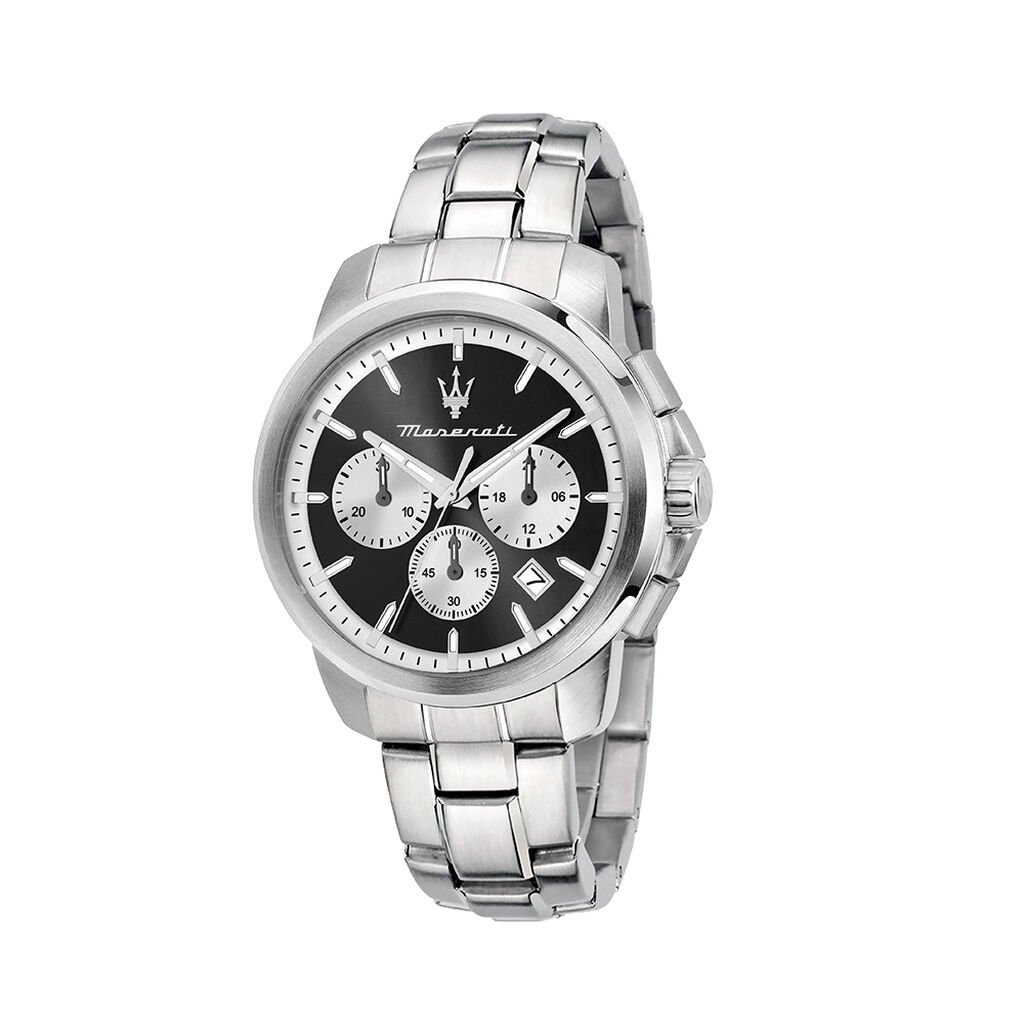 Montre Maserati Successo Noir - F&ecirc;te des p&egrave;res Homme | Histoire d&rsquo;Or