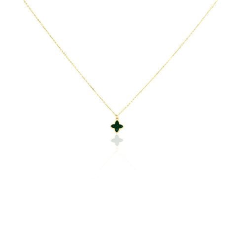 Collier Marvella Or Jaune Malachite - Colliers Femme | Histoire d’Or