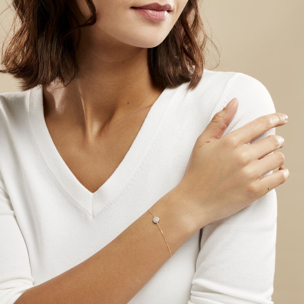 Bracelet Eryne Or Jaune - Bracelets Femme | Histoire d’Or