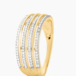 Bague Rayanna Or Jaune Diamant - Bagues avec pierre Femme | Histoire d&rsquo;Or