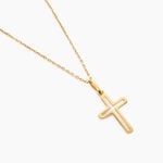 Pendentif Christiana Or Jaune - Pendentifs Communion Femme | Histoire d&rsquo;Or
