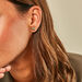 Boucles D'Oreilles Puces Narayan Or Bicolore - Clous d'oreilles Femme | Histoire d’Or