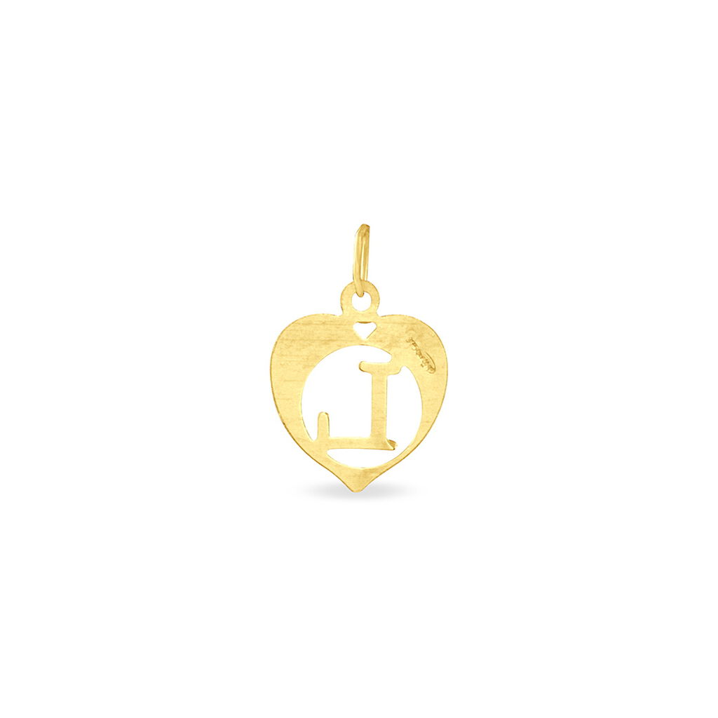 Pendentif Eudocie Coeur Lettre Or Jaune - Pendentifs Femme | Histoire d’Or