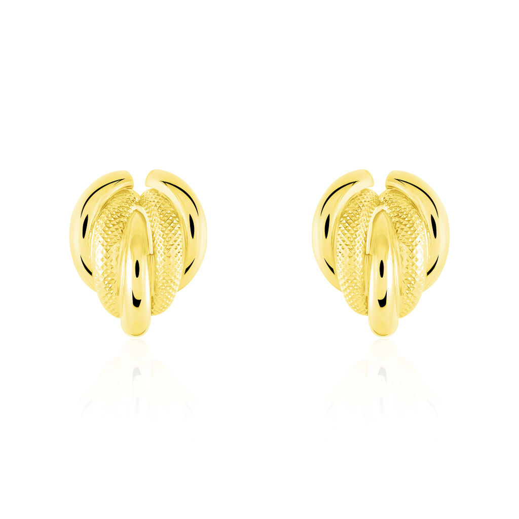 Boucles D'oreilles Pendantes Garda Or Jaune - Boucles d'oreilles pendantes Femme | Histoire d’Or