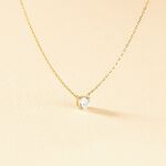 Collier Ponama Or Jaune Oxyde De Zirconium - Colliers Femme | Histoire d&rsquo;Or