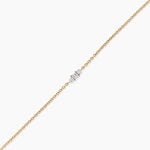 Bracelet Georgia Plaqu&eacute; Or Jaune Oxyde De Zirconium - F&ecirc;te des m&egrave;res Femme | Histoire d&rsquo;Or