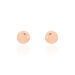 Boucles D'oreilles Puces Fidelia Boule Or Rose - Clous d'oreilles Femme | Histoire d’Or