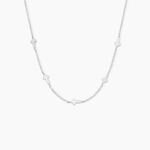 Collier Hope Argent Blanc - F&ecirc;te des m&egrave;res Femme | Histoire d&rsquo;Or