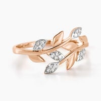 Bague Emelyne Or Rose Diamant