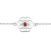 Bracelet Argent Blanc Aeson Ambre - Bracelets fantaisie Femme | Histoire d’Or