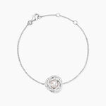 Bracelet Matilda Argent Blanc Perle De Culture Et Oxyde De Zirconium - Bracelets Femme | Histoire d&rsquo;Or