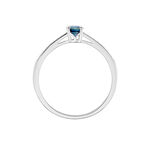 Bague Hardy Or Blanc Saphir Diamant - Bagues solitaires Femme | Histoire d&rsquo;Or