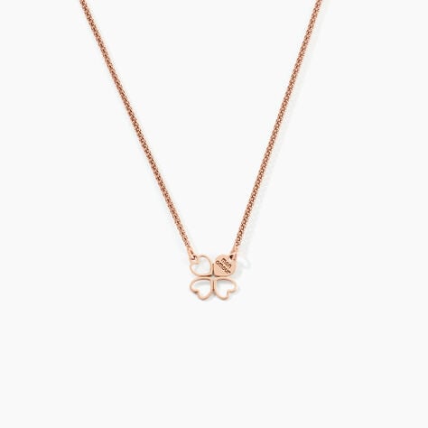 Collier Amorette Argent Rose - Colliers fantaisie Femme | Histoire d&rsquo;Or