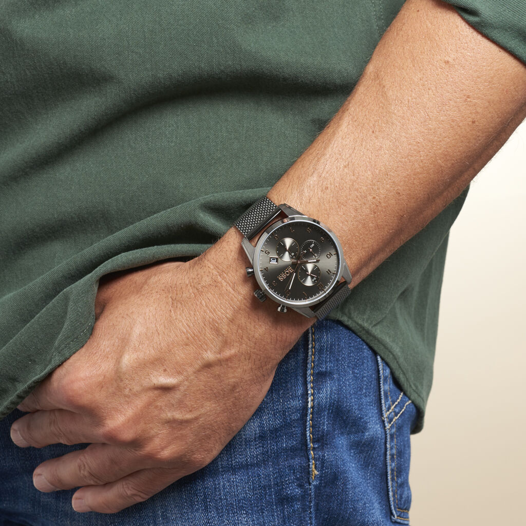 Montre Boss Skymaster Gris - Montres Homme | Histoire d’Or