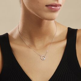 Collier Marthe Argent Blanc Perle De Culture Et Oxyde De Zirconium - Colliers fantaisie Femme | Histoire d’Or