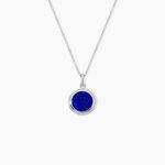 Collier Argent Blanc Zea Lapis Lazulis - Colliers fantaisie Femme | Histoire d&rsquo;Or