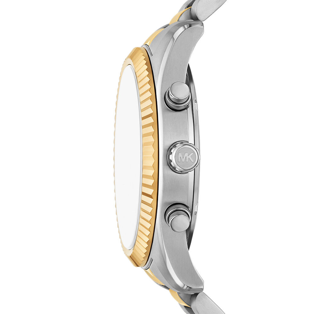 Montre Michael Kors Lexington Noir - Id&eacute;es cadeaux Homme | Histoire d&rsquo;Or