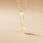 Collier Nuala Plaqu&eacute; Or Jaune - Colliers doubles et triples cha&icirc;nes Femme | Histoire d&rsquo;Or
