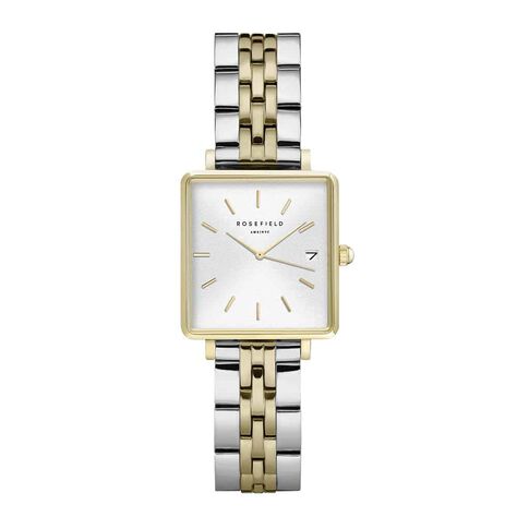 Montre Rosefield The Mini Boxy Blanc - Montres Femme | Histoire d’Or