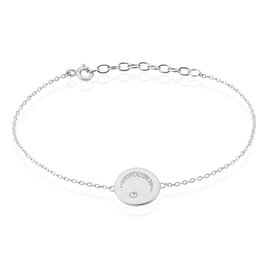 Bracelet Araroundus Argent Blanc Oxyde De Zirconium - Bracelets fantaisie Femme | Histoire d’Or