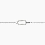 Bracelet Tracee Argent Blanc Oxyde De Zirconium - Bracelets Femme | Histoire d&rsquo;Or