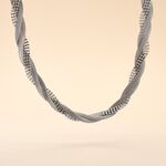 Collier Sheridan Argent Blanc - Colliers Femme | Histoire d&rsquo;Or