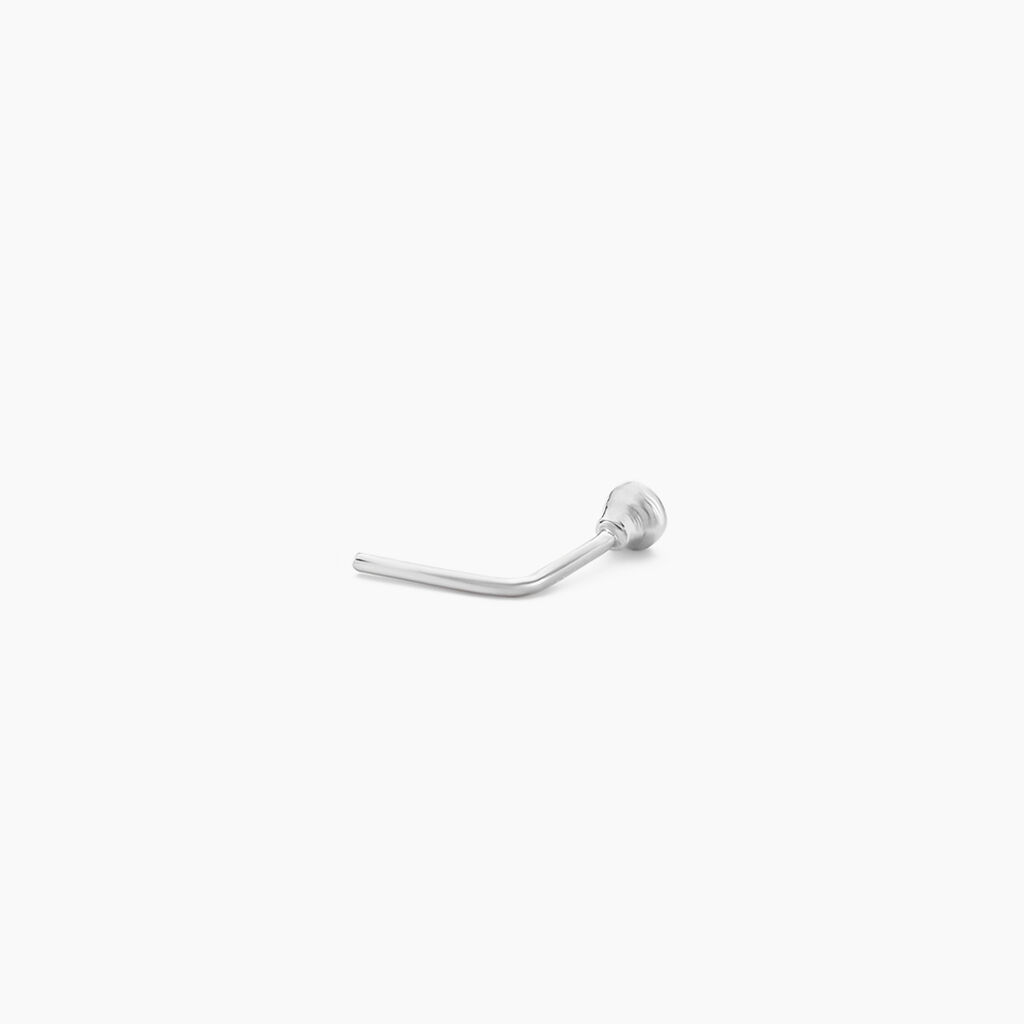 Piercing De Nez Fethi Serti Clos Or Blanc Oxyde De Zirconium - Bijoux Femme | Histoire d’Or