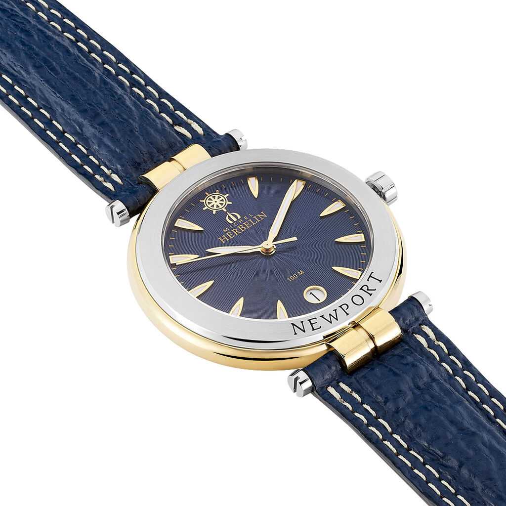 Montre Herbelin Newport Bleu - Montres Homme | Histoire d’Or