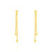 Boucles D'oreilles Pendantes Assiba Or Jaune - Boucles d'oreilles pendantes Femme | Histoire d’Or