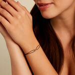 Bracelet Tere Or Jaune Saphir - Bracelets cordon Femme | Histoire d&rsquo;Or