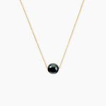 Collier Sissy Or Jaune Perle De Culture De Tahiti - Colliers Femme | Histoire d&rsquo;Or