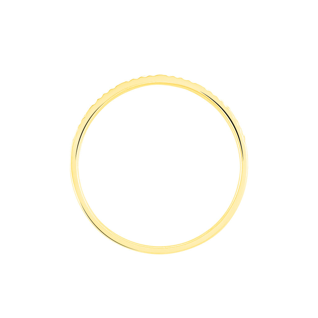 Bague Belinda Or Jaune Diamant - Bagues avec pierre Femme | Histoire d&rsquo;Or