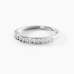 Bague Cherrlinna Or Blanc Diamant - Bagues avec pierre Femme | Histoire d&rsquo;Or