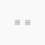 Boucles D'Oreilles Puces Galina Argent Blanc Oxyde De Zirconium - Boucles d'oreilles fantaisie Femme | Histoire d&rsquo;Or