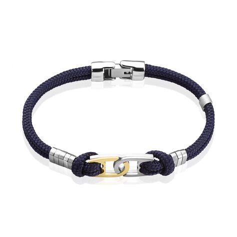 Bracelet Jourdan Calypso Cordon Bleu - Bracelets cordon Homme | Histoire d’Or
