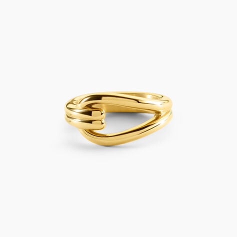 Bague Acier Jaune - Bagues fantaisie Femme | Histoire d&rsquo;Or