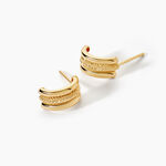 Cr&eacute;oles Savania Or Jaune - Boucles d'oreilles cr&eacute;oles Femme | Histoire d&rsquo;Or