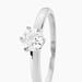 Bague Solitaire Natalia Pl Platine Blanc Diamant - Bagues solitaires Femme | Histoire d’Or