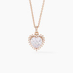 Collier Sphinx Argent Rose Oxyde De Zirconium - Colliers fantaisie Femme | Histoire d&rsquo;Or