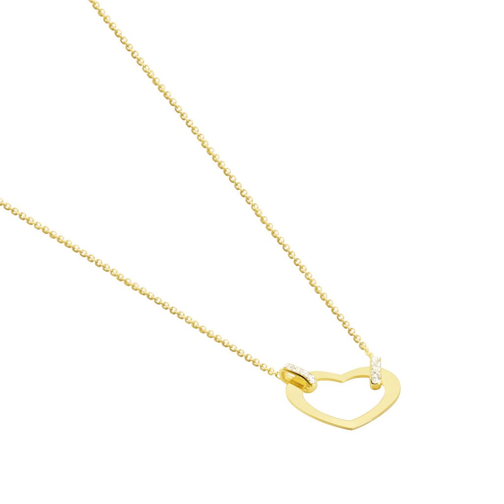Collier Or Jaune Ajuga - Colliers Femme | Histoire d’Or