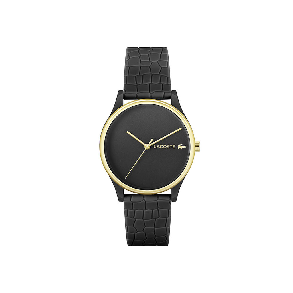 Montre Lacoste Crocodelle Noir - Montres Femme | Histoire d’Or