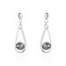 Boucles D'oreilles Pendantes Polynesie Argent  Perle D'imitation Oxyde - Boucles d'oreilles fantaisie Femme | Histoire d’Or