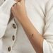 Bracelet Hilda Argent Blanc Ambre - Bracelets fantaisie Femme | Histoire d’Or
